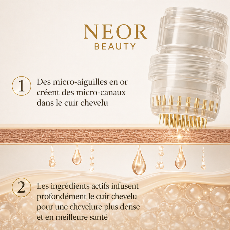 NEOR Micro-infusion Capillaire – Premier soin expert adapté au cheveux texturés